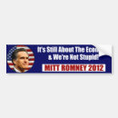 Search for mitt romney bumper stickers President