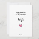 Search for girlfriend birthday invitations Wife