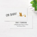 Search for baby registry enclosure cards Simple