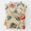 Search for textile wrapping paper Botanical