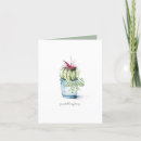Search for funny cactus birthday cards Watercolor