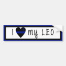 Search for leo bumper stickers Police