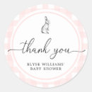 Search for pink bunny stickers Baby girl