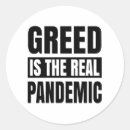 Search for vanity stickers Greed