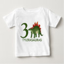 Search for dinosaur birthday baby shirts Baby boy