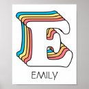 Search for retro alphabet posters Cute