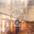Search for round window decals Modern