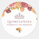 Search for burgundy rose stickers Mis quince anos