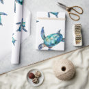 Search for sea turtle wrapping paper Tropical