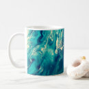 Search for marbled blue waters mugs Abstract