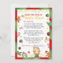 Search for letter from santa invitations Elf