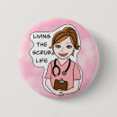 Search for funny nurse badges Scrubs