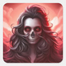 Search for evil skull stickers Gothic