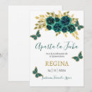 Search for quinceanera save the dates Butterflies
