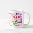 Search for valentine rainbow mugs Pink