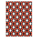 Search for black diamond tablecloths Black and white
