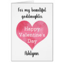 Search for goddaughter valentines day cards Red