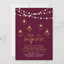 Search for burgundy anniversary invitations Modern