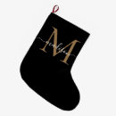 Search for black and gold christmas stockings Simple