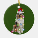 Search for rough collie christmas tree decorations Efl
