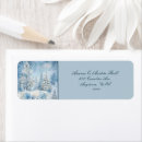 Search for snow scene return address labels Winter