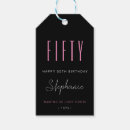 Search for 50th birthday gift tags Minimal