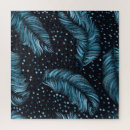 Search for feather puzzles Blue