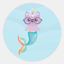 Search for rainbow mermaid stickers Whimsical