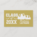 Search for high school student business cards Senior