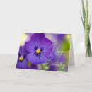 Search for pansies birthday cards Bouquet