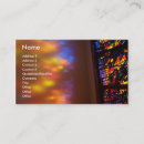Search for stained glass business cards Church