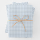 Search for blue gingham wrapping paper Simple