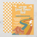 Search for retro skate invitations Skating rink