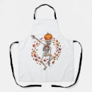 Search for skeleton halloween aprons Spookydesigns