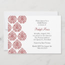 Search for indian bridal shower invitations Vintage