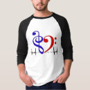 Search for heart note tshirts Treble clef