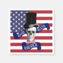 Search for god bless napkins Red white and blue