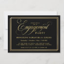 Search for gold engagement party invitations Getting married