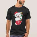 Search for polar bear christmas tshirts Cute