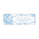Search for toile return address labels Blue