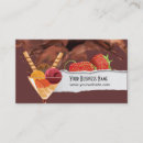 Search for chocolate business cards Cake