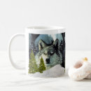 Search for winter wolf mugs Snow