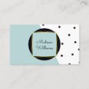Search for polka dots business cards Geometric