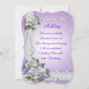 Search for formal sweet 16 invitations Lace