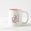 Search for flying piglet mugs Cute