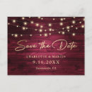 Search for burgundy gold save the dates Non photo