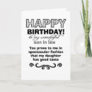 Search for son and daughter in law cards Husband