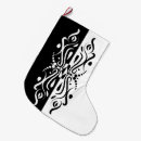 Search for black and white christmas stockings Minimalist