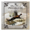 Search for pheasant posters Hunting