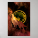 Search for wolf howling at moon posters Wildlife